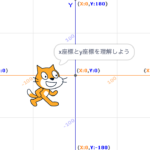 Scratch(スクラッチ):x座標とy座標